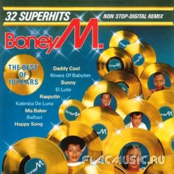 Boney M - The Best Of 10 Years: 32 Superhits Non Stop-Digital Remix (1986)