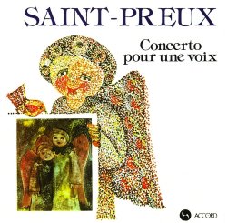 Saint-Preux - Concerto Pour Une Voix (1969) [Edition 1987]